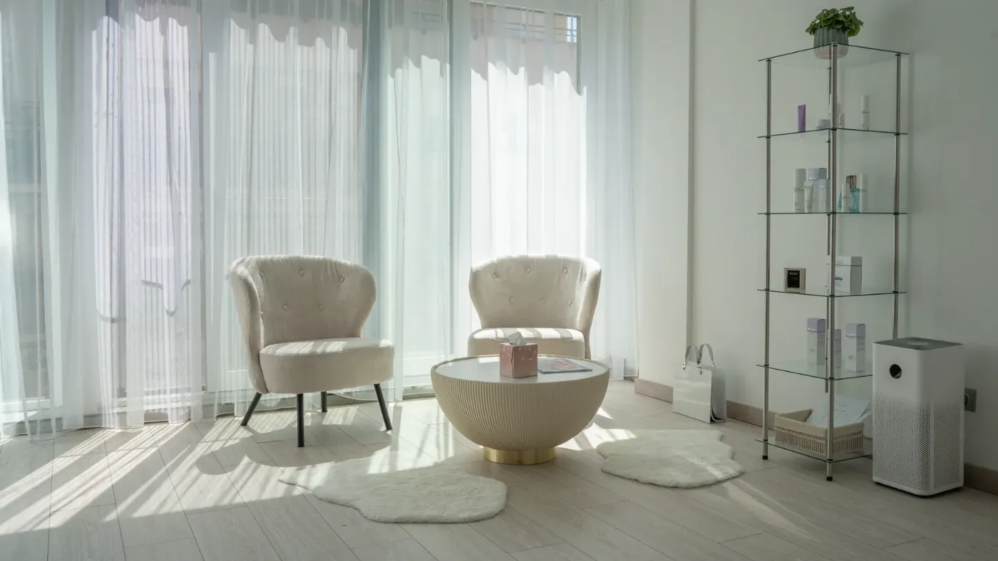 A Beauty Room váróterme